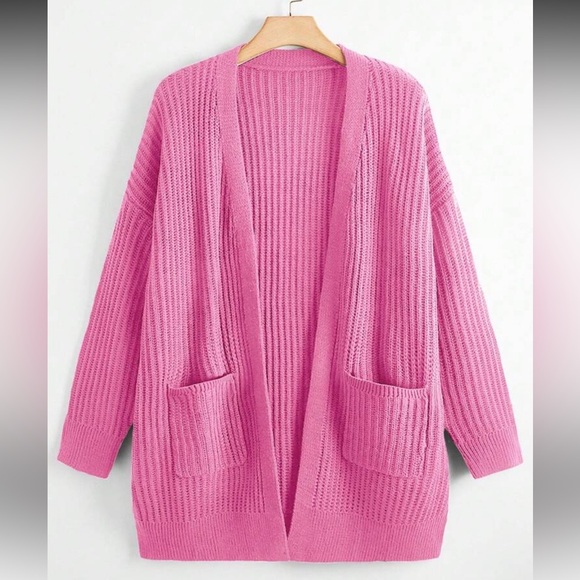 A+ Boutique Sweaters - 💗 PLUS Pink Cardigan 💗